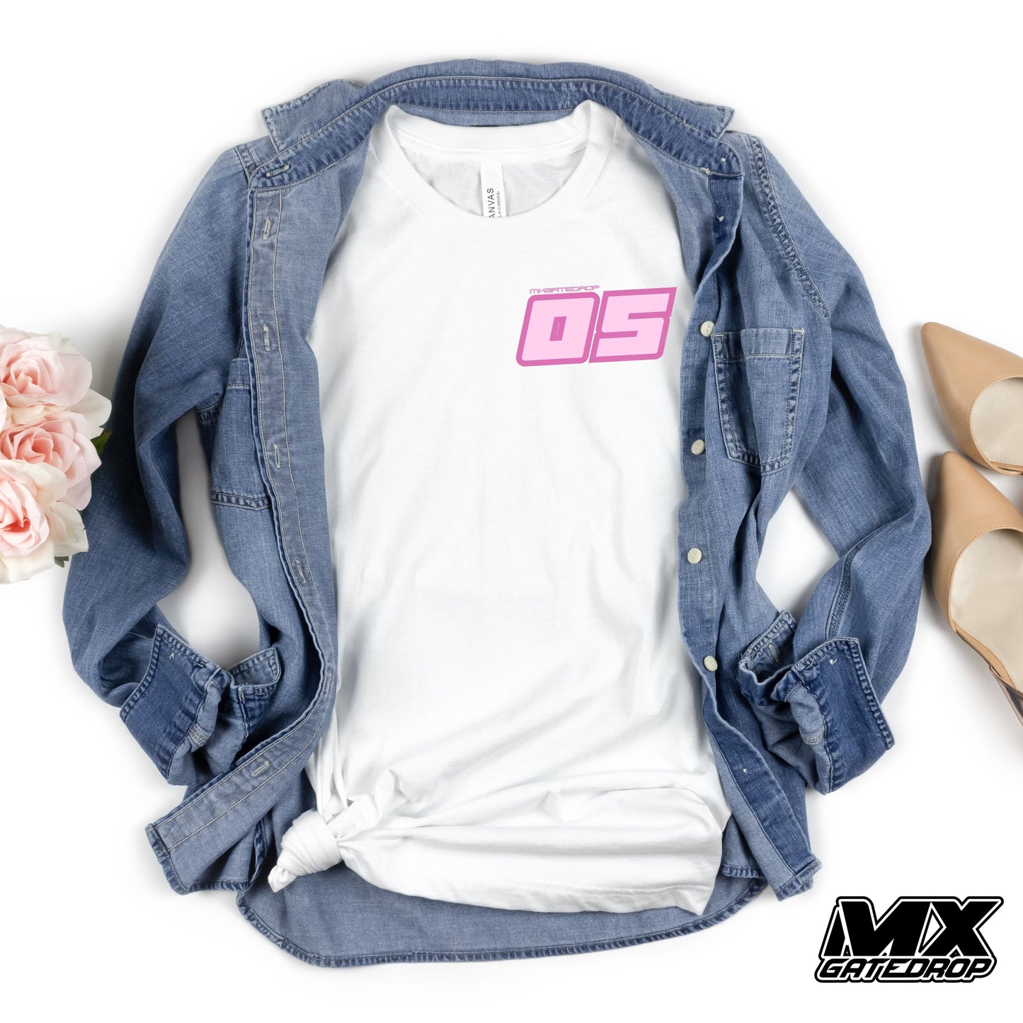 Motocross Custom Name and Number Shirt