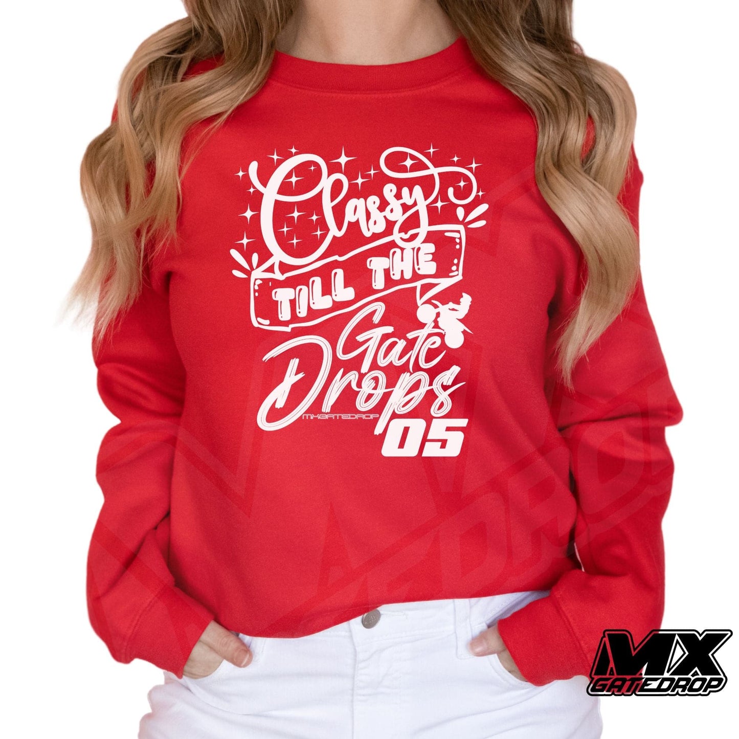 Custom Classy Till The Gate Drops Sweatshirt