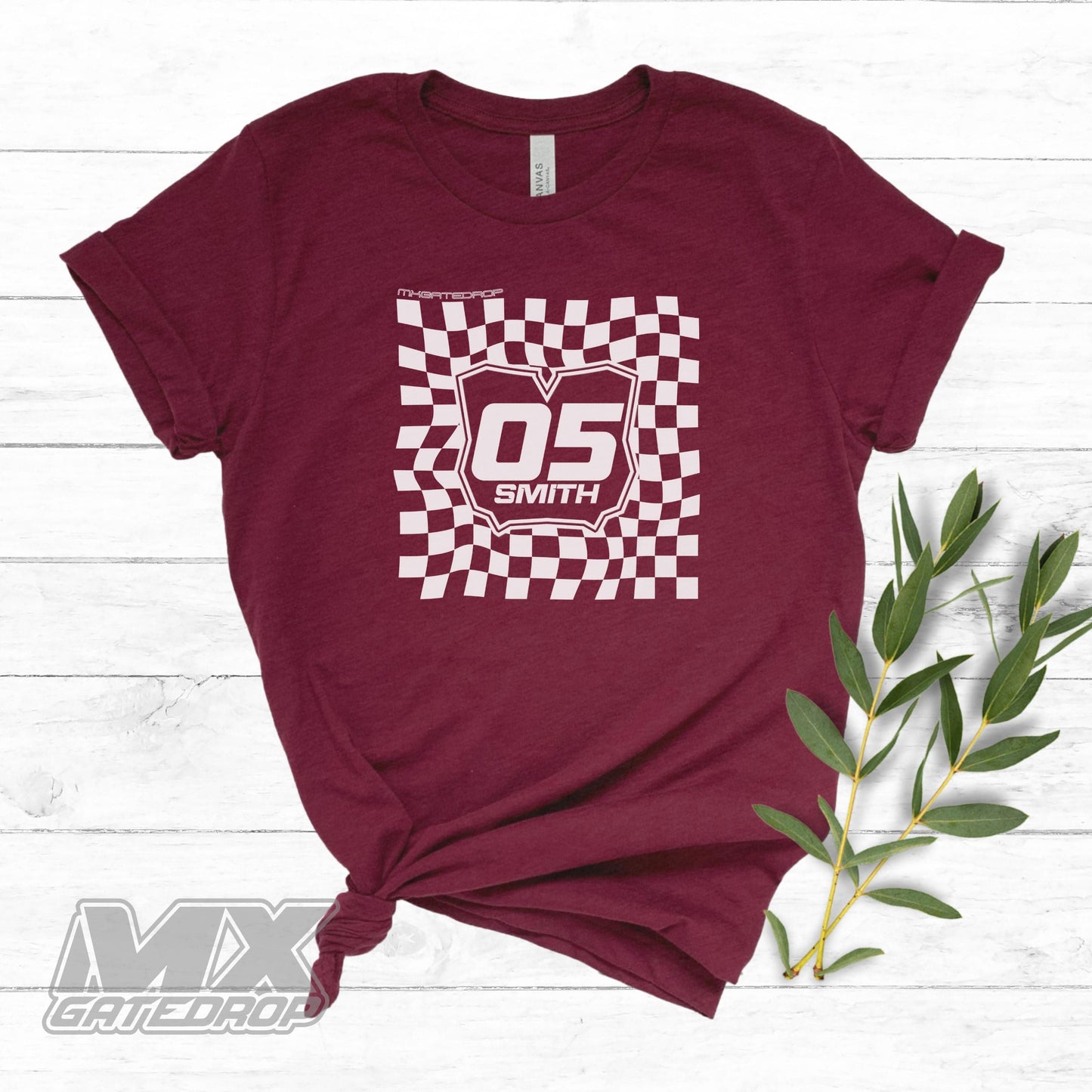 Personalized Checkered Plate Shirt