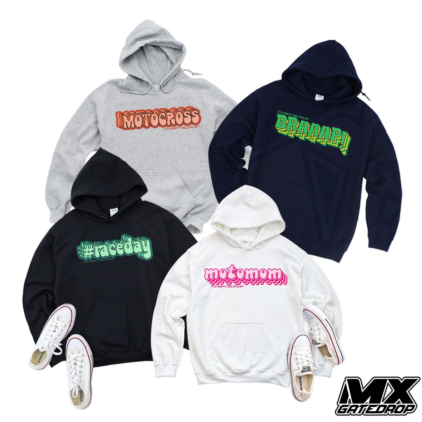 Motocross Raceday Statement Hoodie