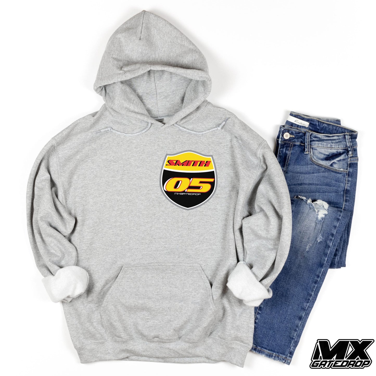 Custom Racing Plate Hoodie