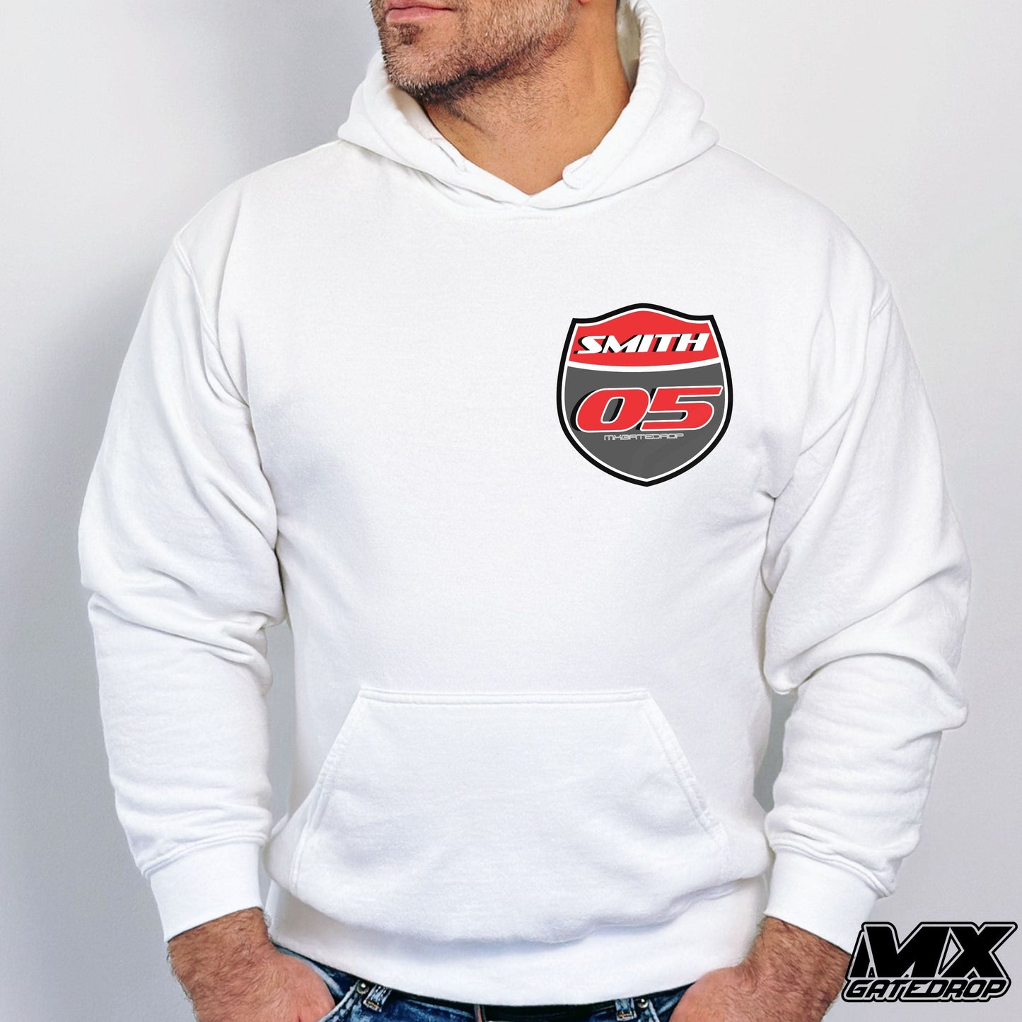 Custom Racing Plate Hoodie