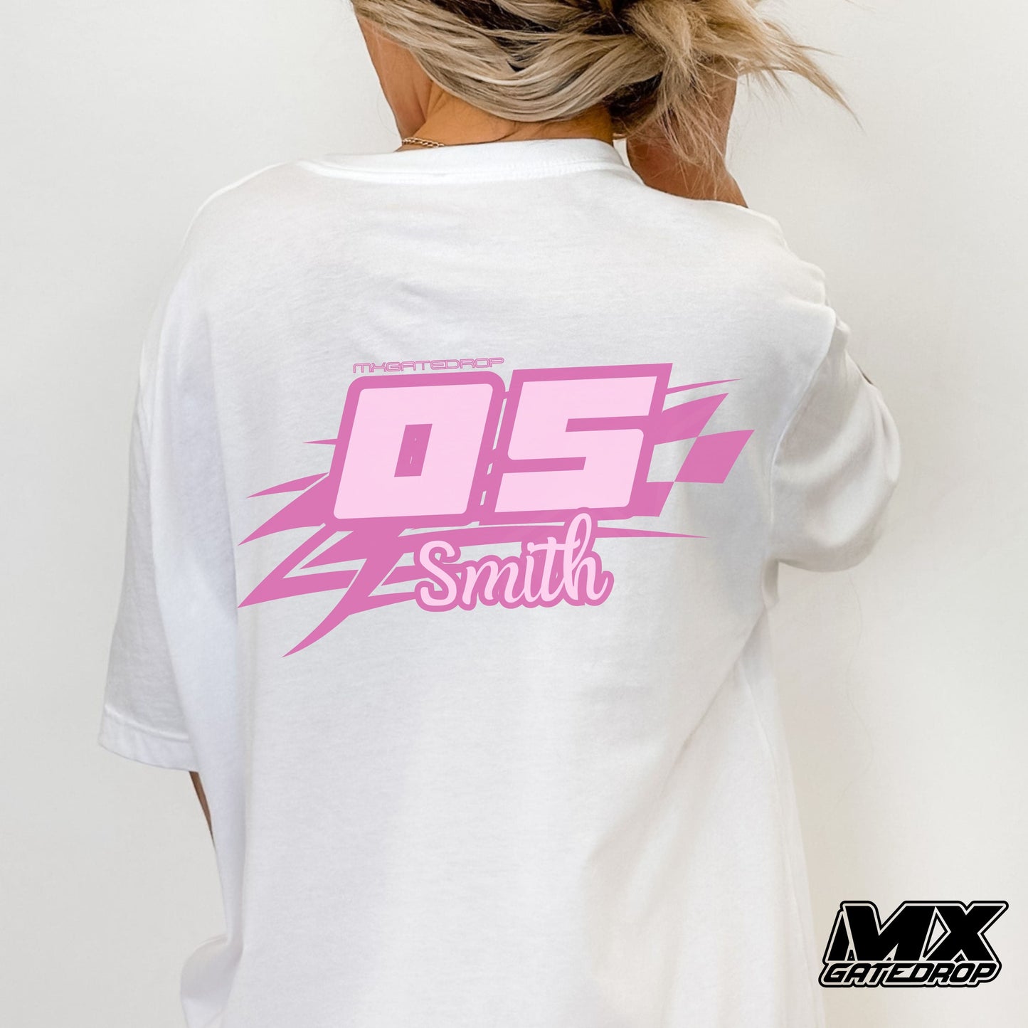 Motocross Custom Name and Number Shirt