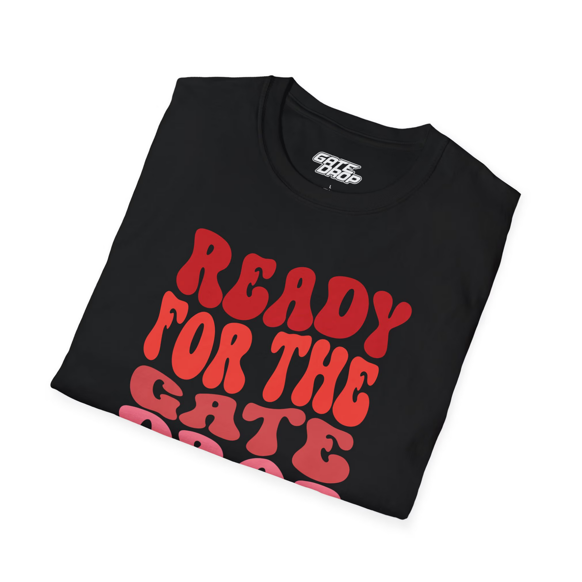 Moto Mom Ready For The Gate Drop Red Design Motocross Shirt
