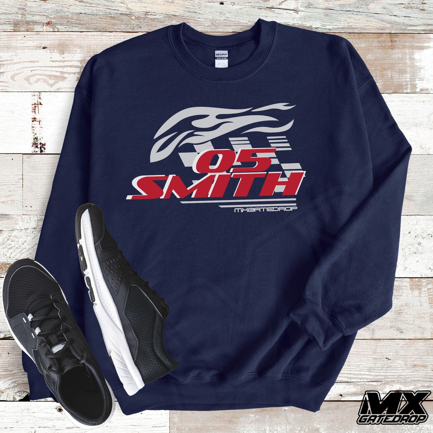 Personalized Motocross Sweatshirt