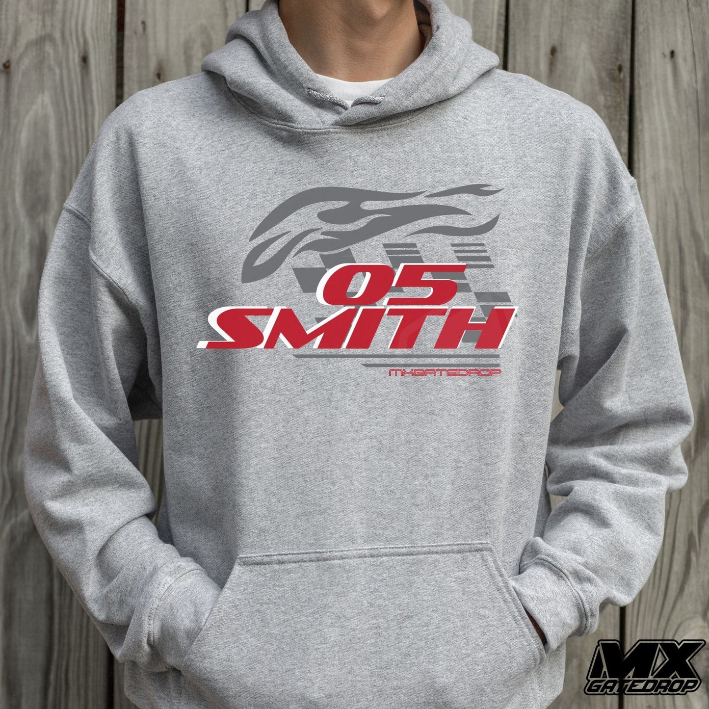 Personalized Motocross Hoodie
