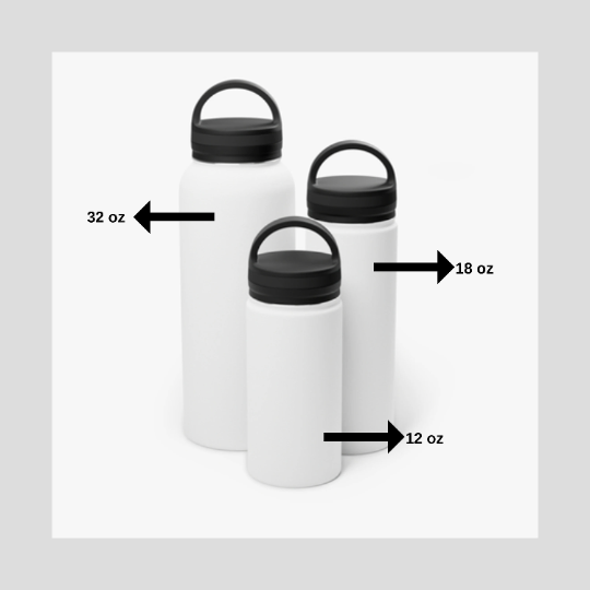 Motocross Personalized Stainless Steel Water Bottle