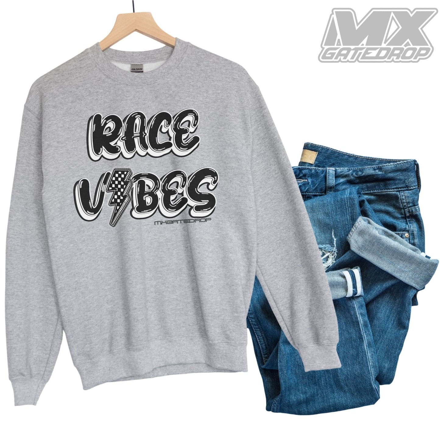 Motocross Race Vibes Sweatshirt