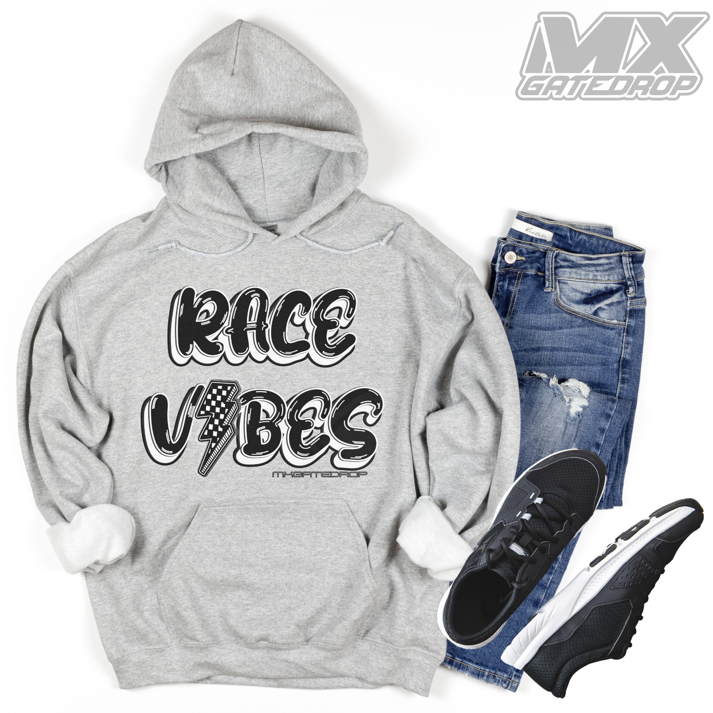 Motocross Race Vibes Hoodie