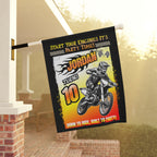 Personalized Motocross Birthday Flag or Banner
