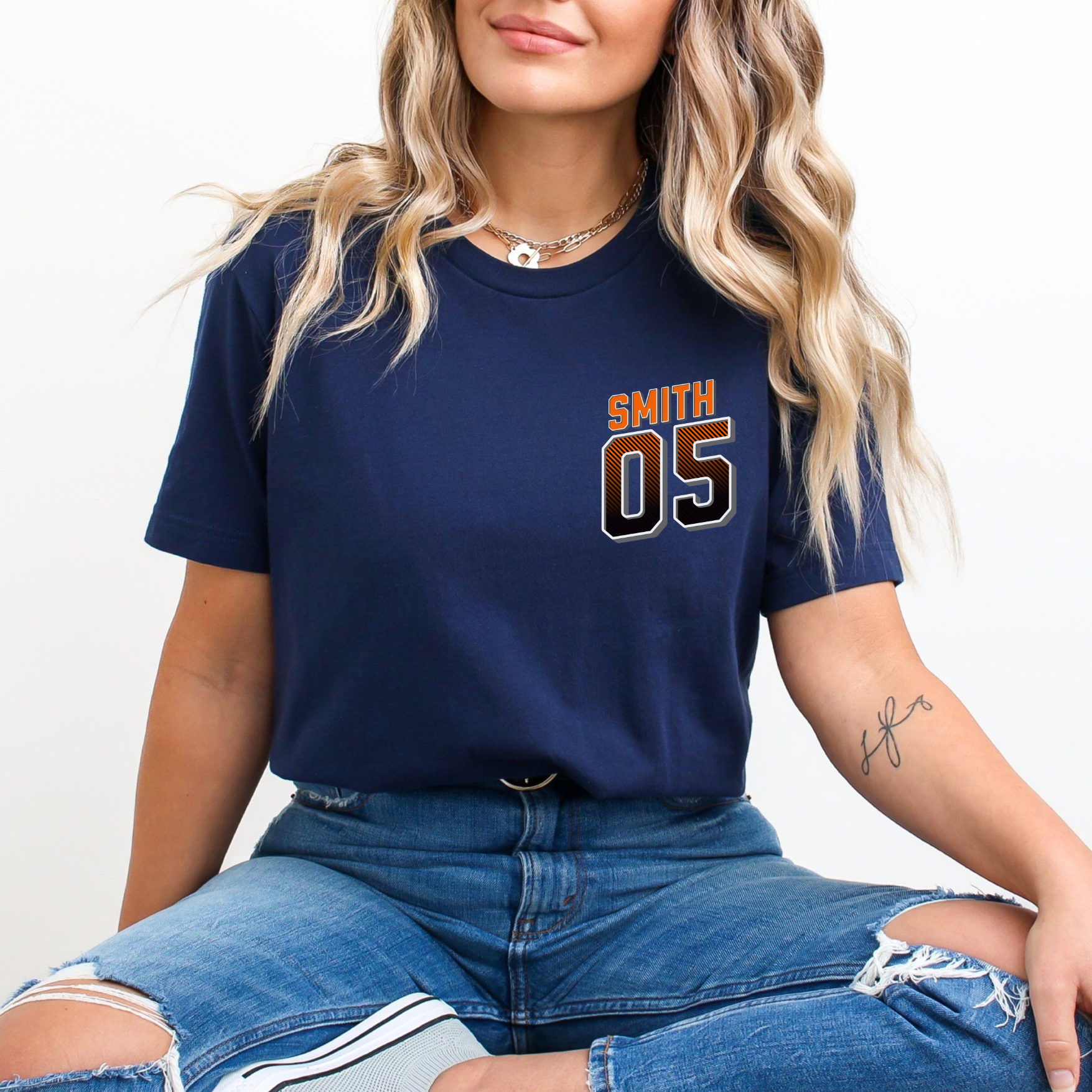 Personalized Front and Back Summer Motocross Shirt