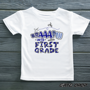 Brappin into My First Grade Motocross Toddler Shirt