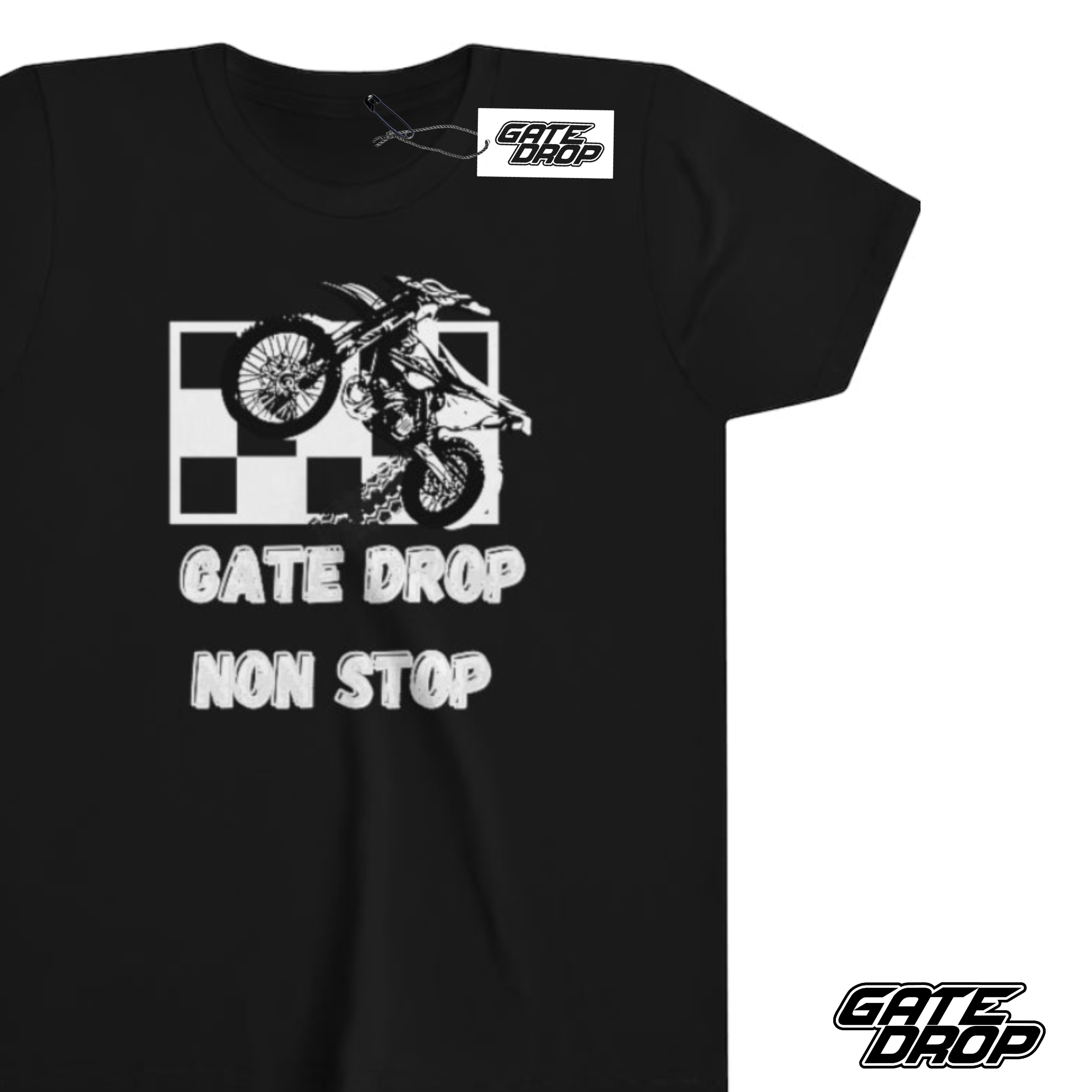 Gate Drop Non Stop Motocross Outdoor T-shirt