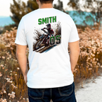 Personalized Front and Back Summer Motocross Shirt