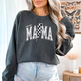 Bolt Mama Checkered Sweatshirt