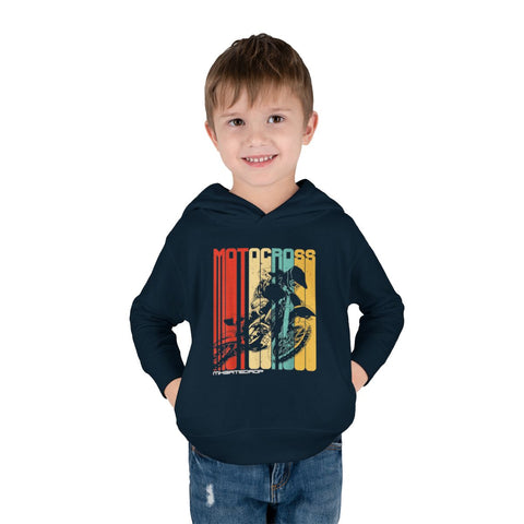 Motocross Dirt Bike Pullover Fleece Hoodie