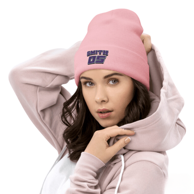 Gate Drop Custom Name and Number Beanie