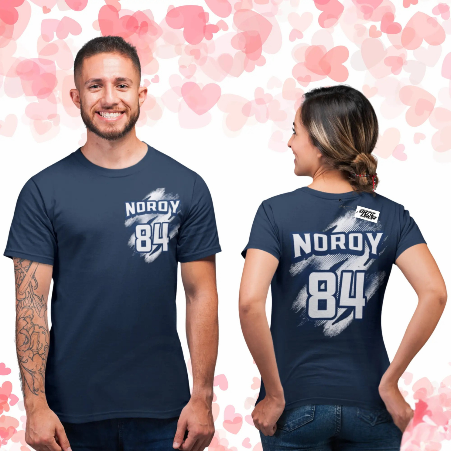 Gate Drop Name and Number Adult Motocross Shirt