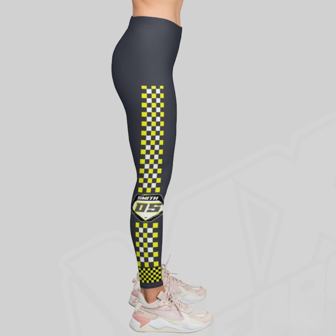 Custom Moto Mom Leggings