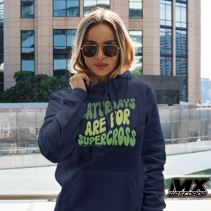 Gate Drop Saturdays Are For Supercross Hoodie