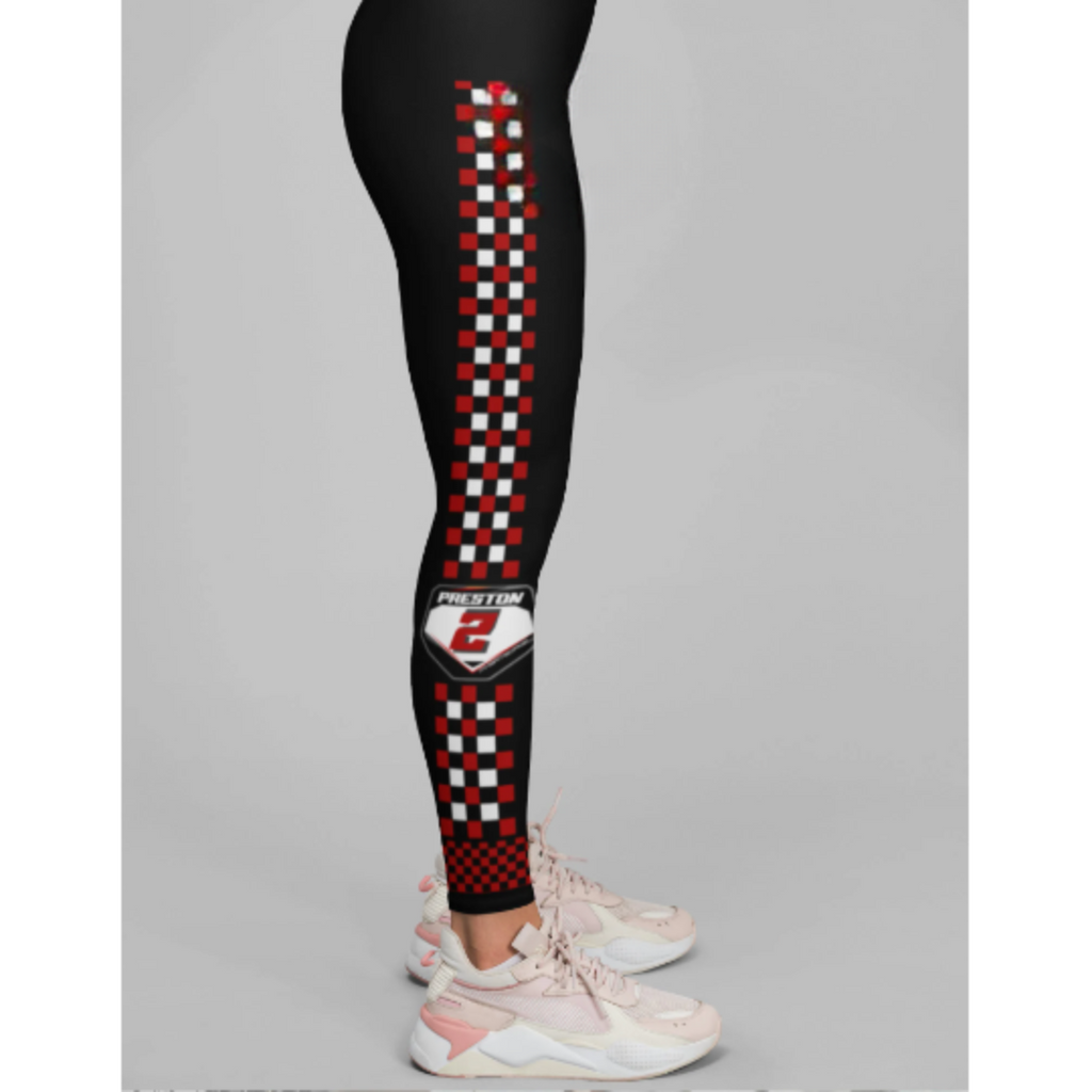 Custom Moto Mom Leggings