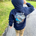 Riding Skeleton Full-Zip Hoodie
