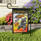 Personalized Motocross Birthday Flag or Banner