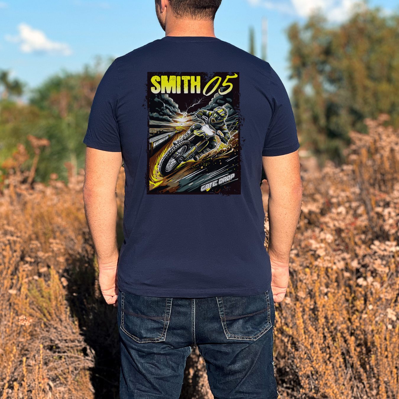 Personalized Summer Motocross Shirt for Riders