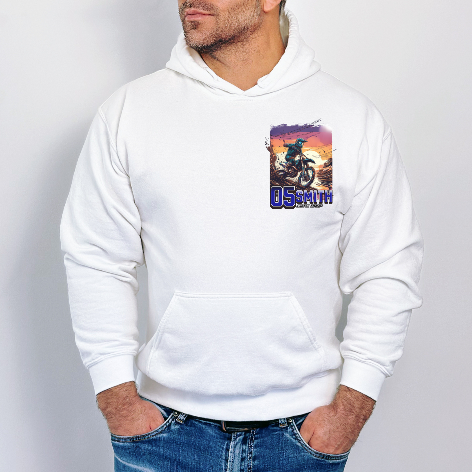 Personalized Summer Motocross Hoodie
