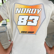 Gate Drop Moto Kid Gradient Plate Race Shirt