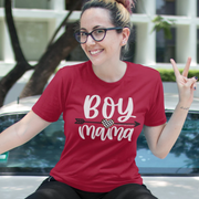 Boy Mama Matching Tee-shirt for Moto Moms