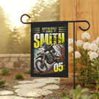 Personalized Motocross Garden and house Banner