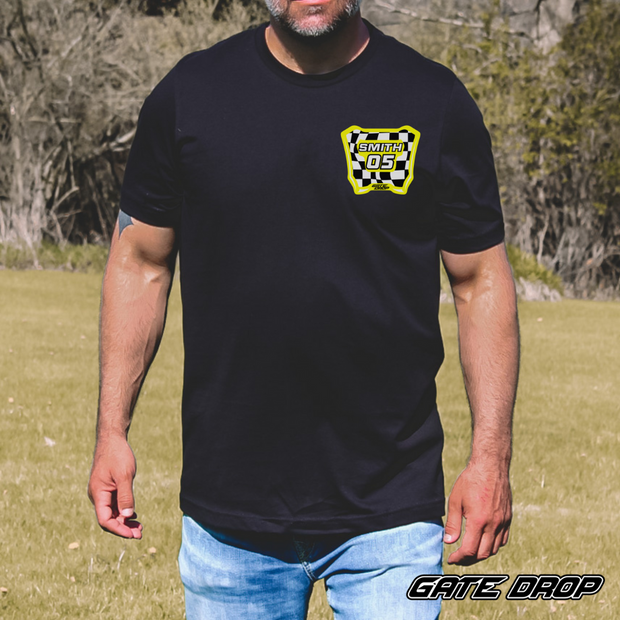 Checkered Custom Moto Shirt