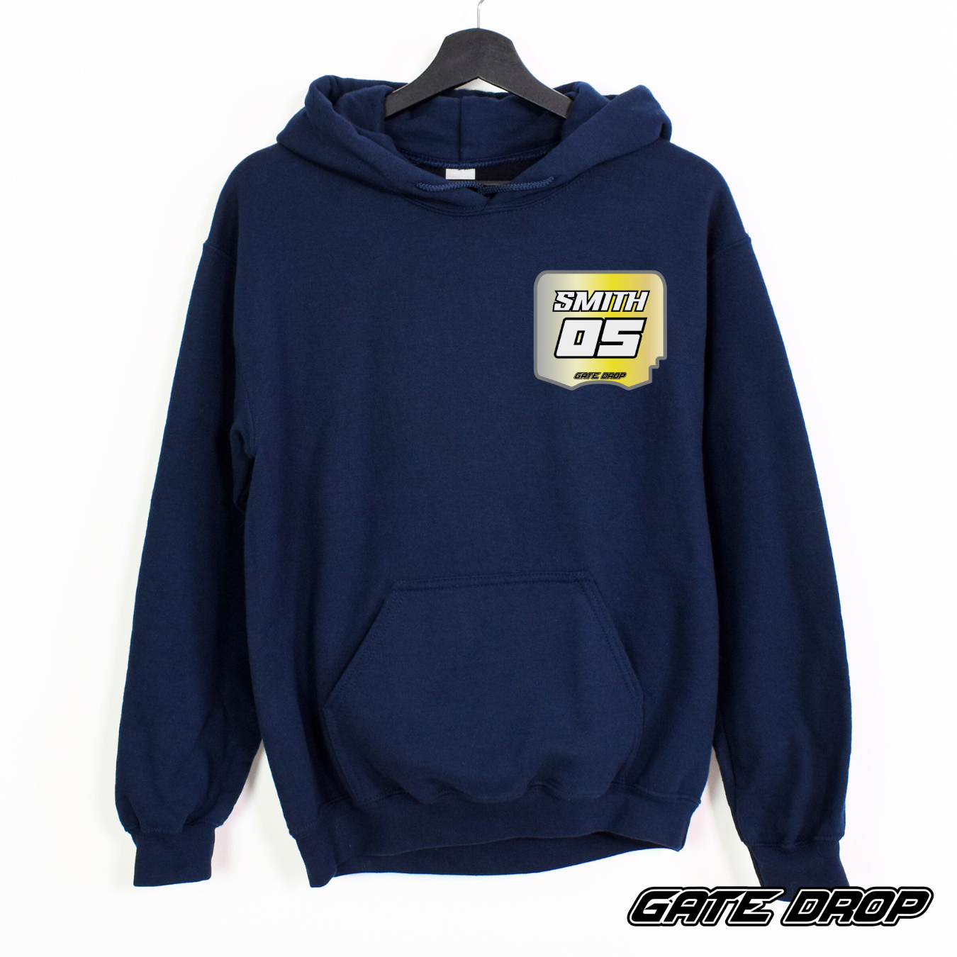Gate Drop Custom Gradient Plate Youth Hoodie
