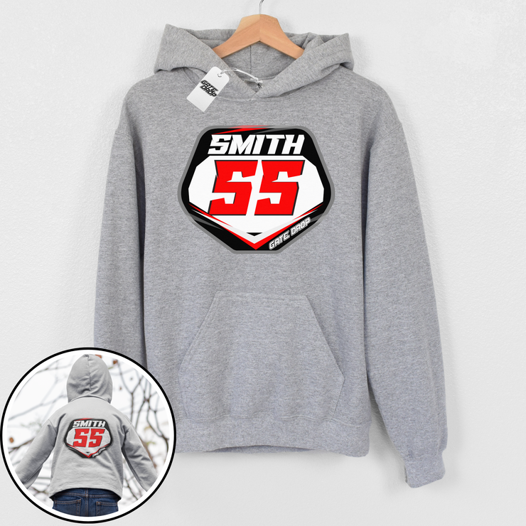Gate Drop Front and Back Custom Hoodie
