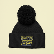 Custom Embroidered Pom Pom Motocross Beanie