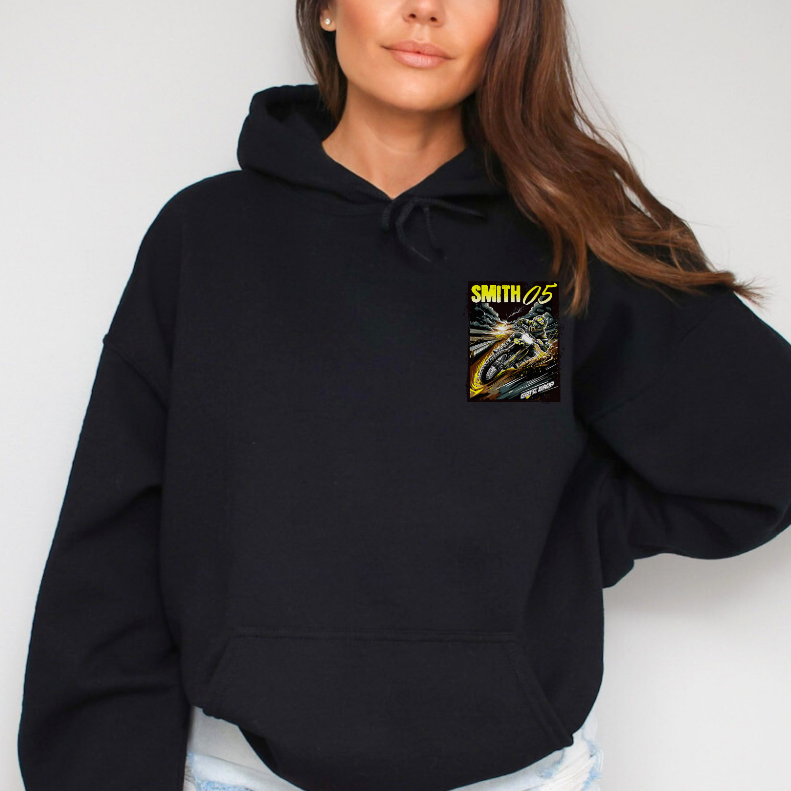 Personalized Summer Motocross Hoodie for Riders