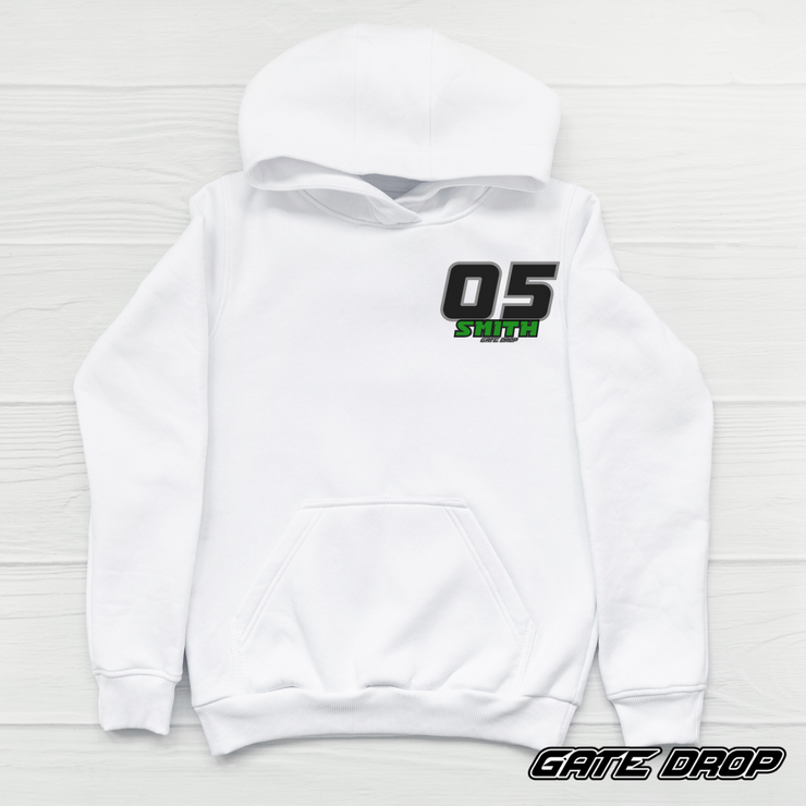 Gate Drop Personalized Race Moto Kid Overlay Youth Hoodie
