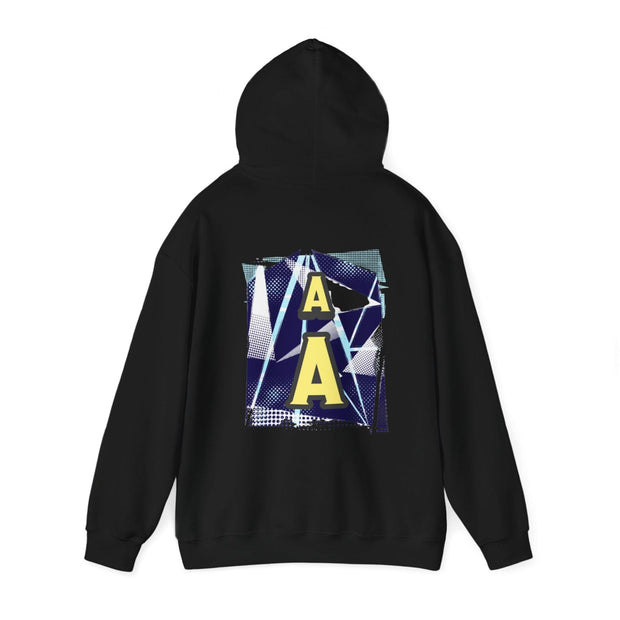 Motocross Custom Name and Number Stylish Hooded Sweatshirt