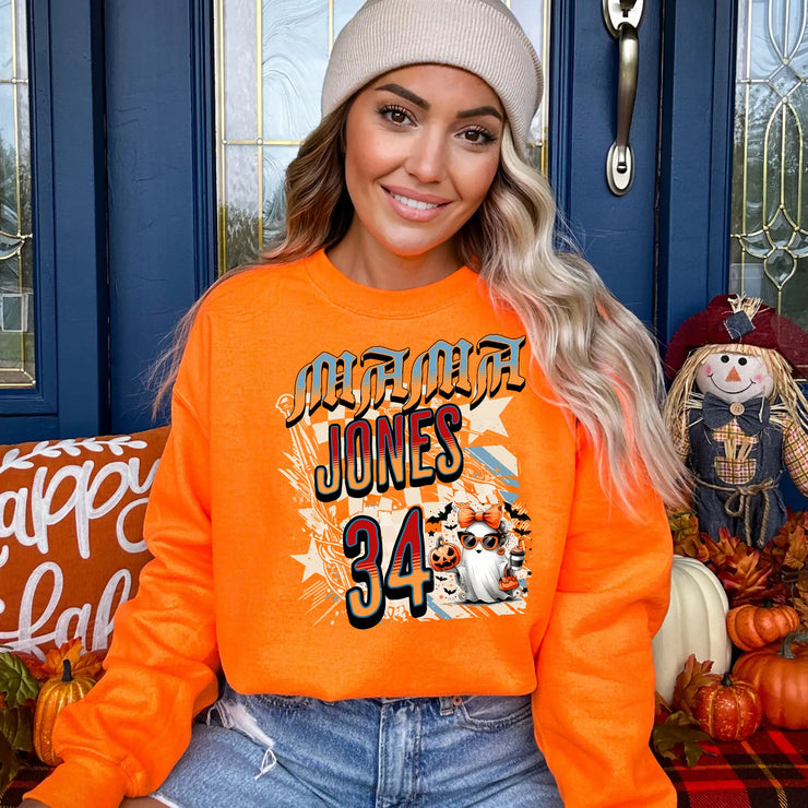 Mama Ghost Halloween Motocross Custom sweater