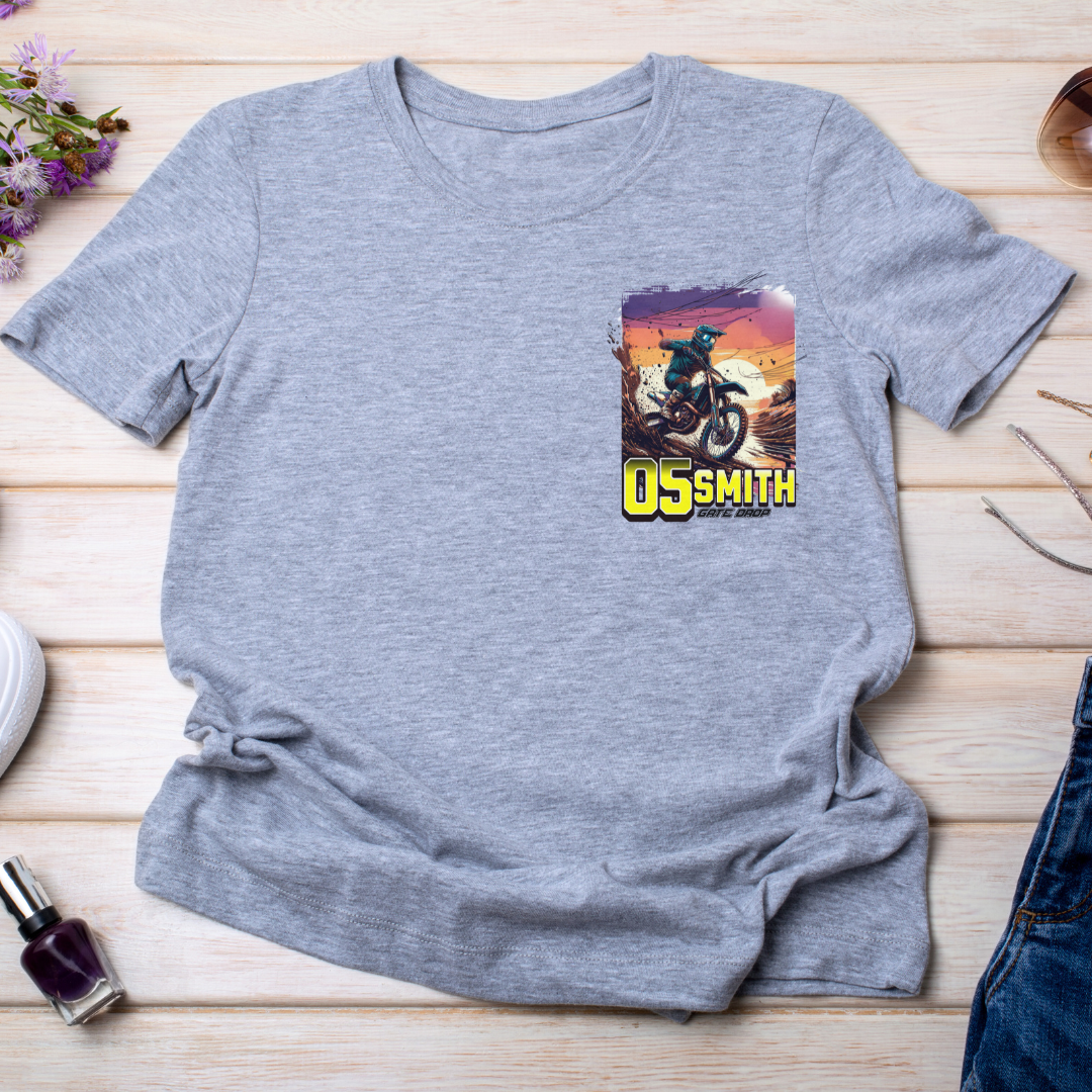 Youth Personalized Summer Motocross Shirt