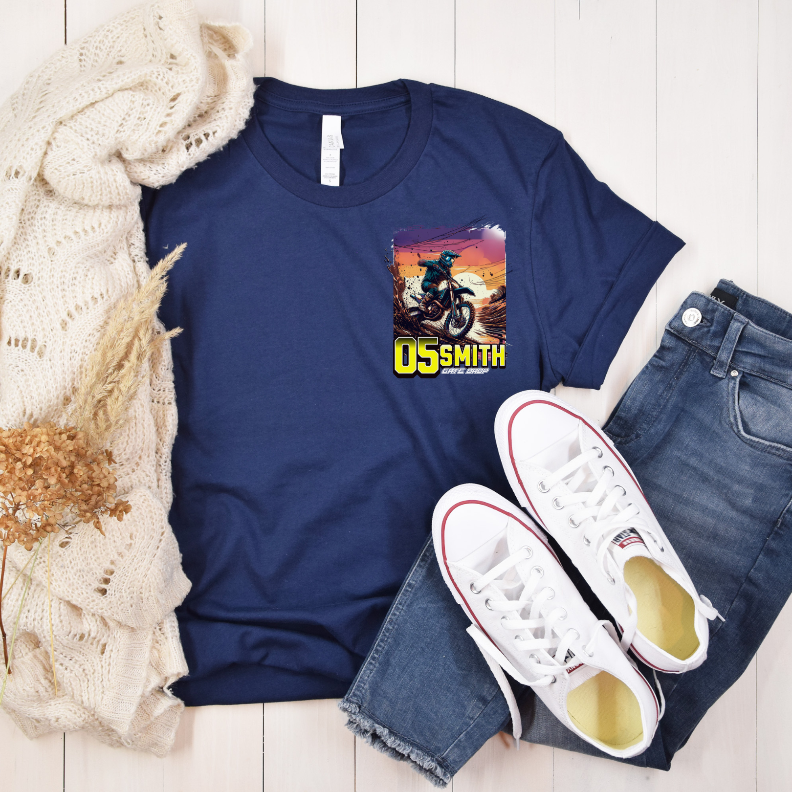 Personalized Summer Motocross Shirt