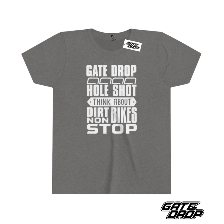 Gate Drop Non Stop Think about it mx motocross shirt for dirt bike rippers