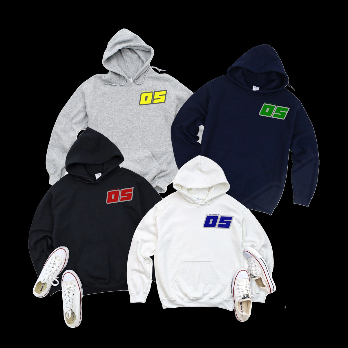 Motocross Custom Name and Number Hoodie