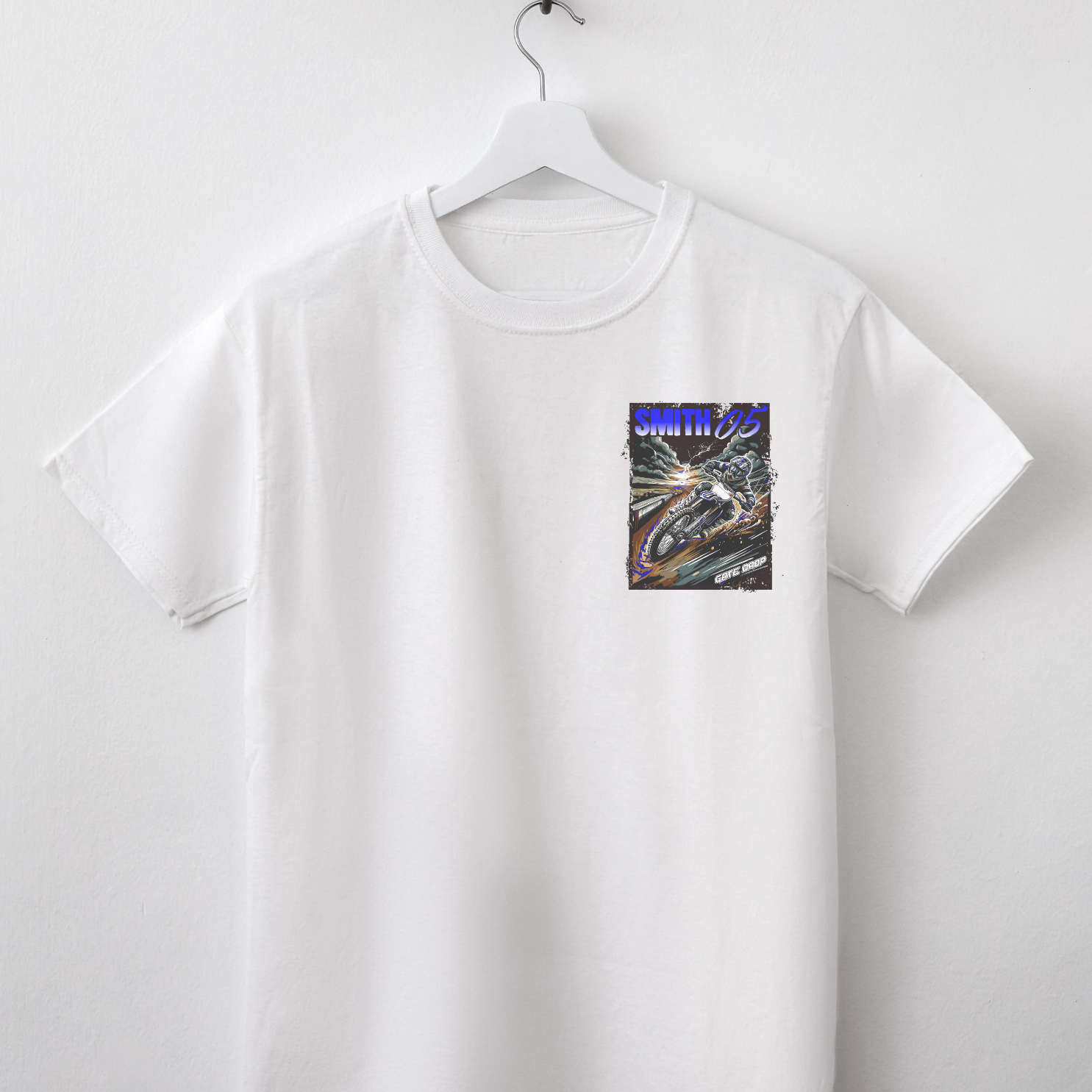 Personalized Summer Motocross Shirt for Youth Riders