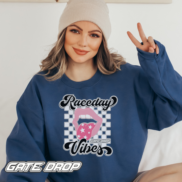 Gate Drop Mama Sweatshirt Motocross Raceday Vibes