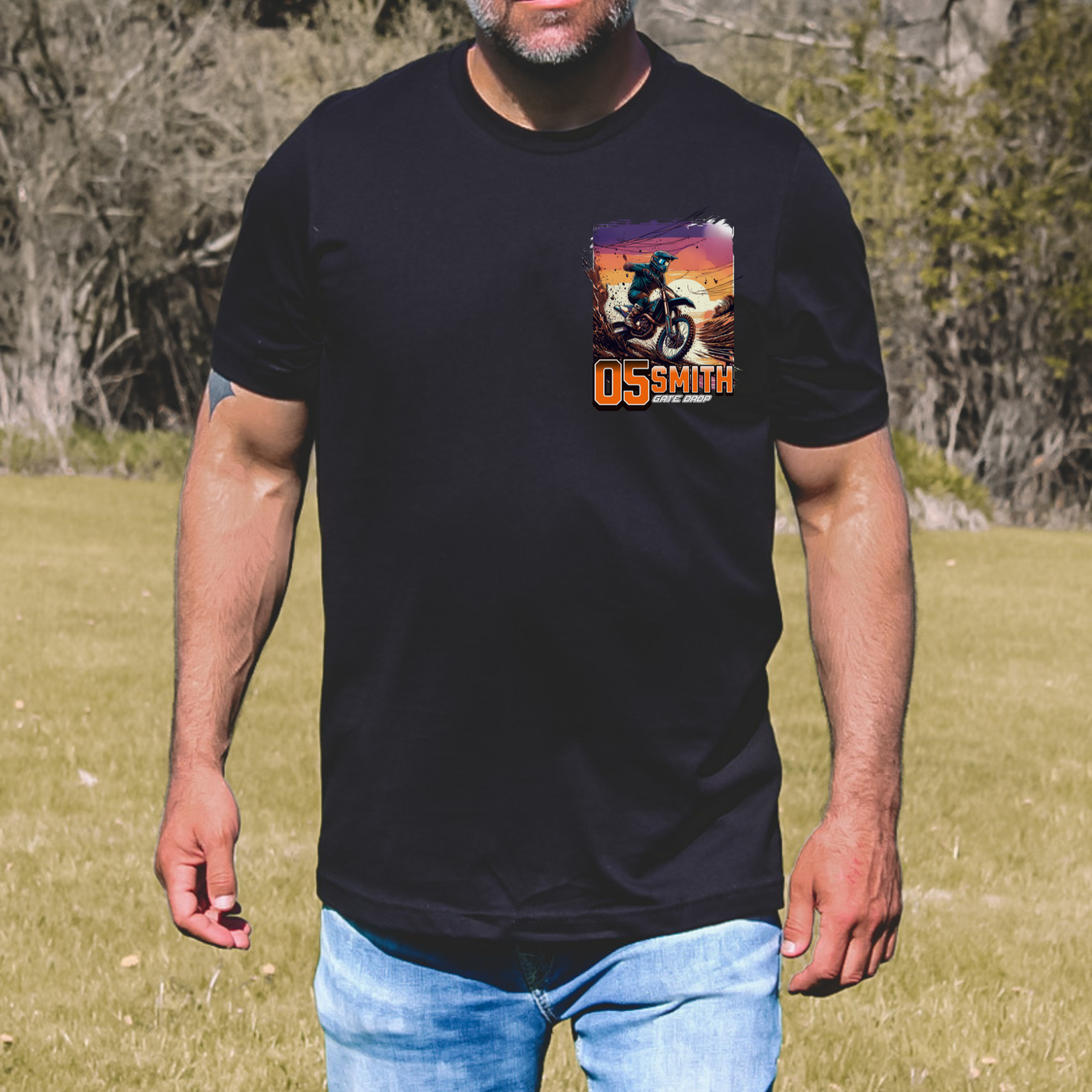 Personalized Summer Motocross Shirt
