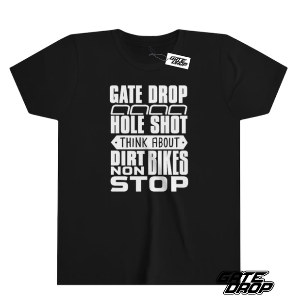 Gate Drop Non Stop Think about it mx motocross shirt for dirt bike rippers