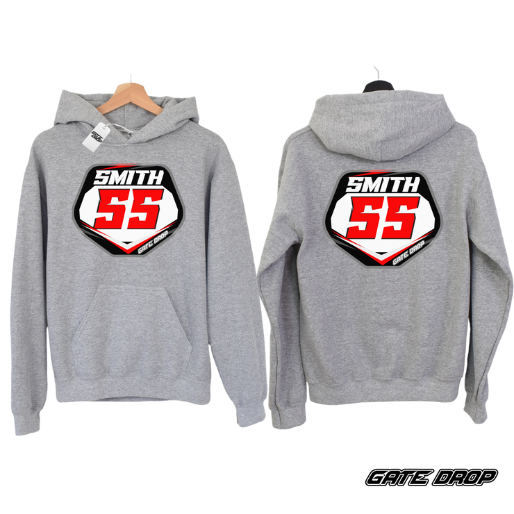 Gate Drop Front and Back Custom Hoodie