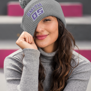 Custom Embroidered Pom Pom Motocross Beanie
